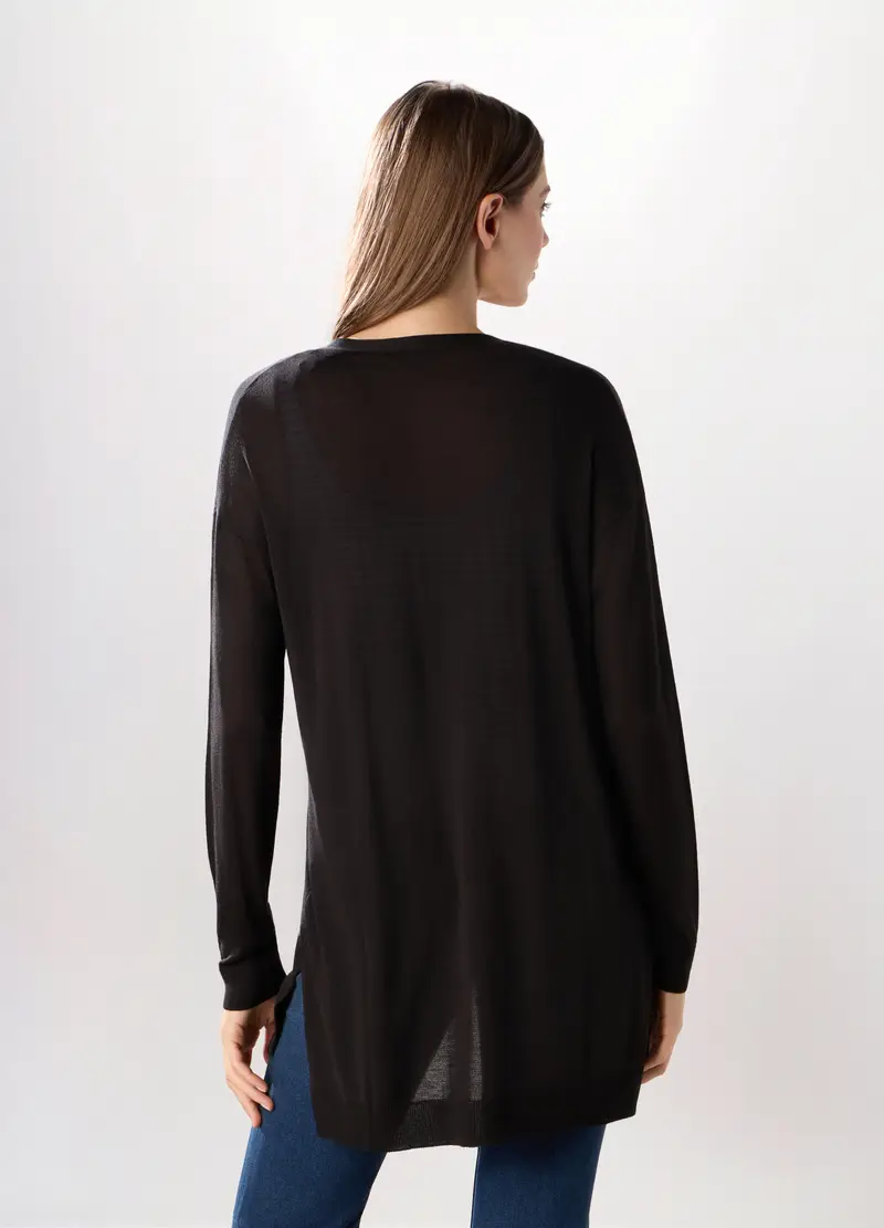 Upim Cardigan Donna Nero 4287690 miniatura 2