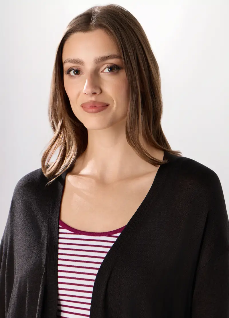 Upim Cardigan Donna Nero 4287690 miniatura 3