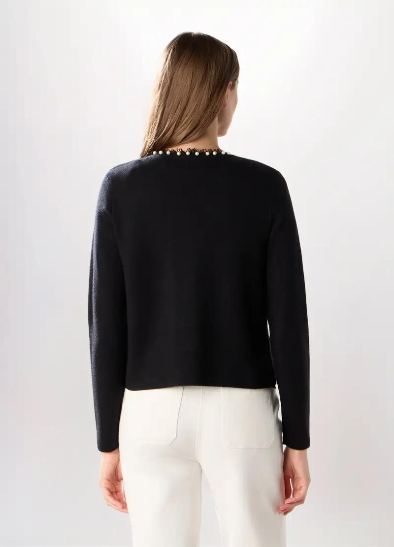 Upim Cardigan Donna Nero 4252628 miniatura 2