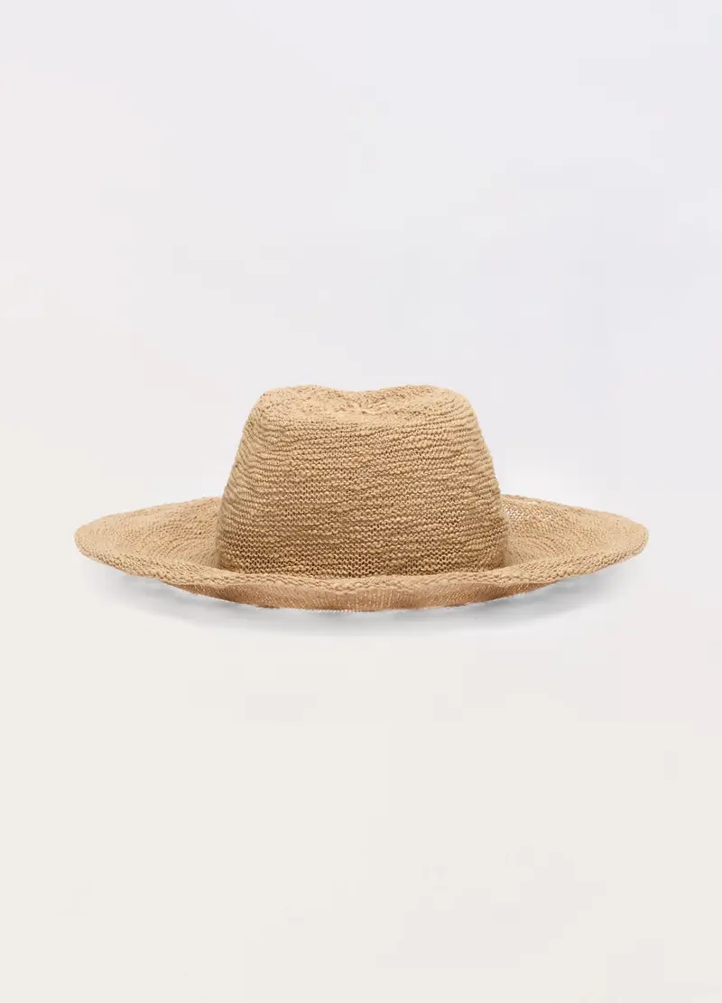 Cloche In Tessuto Donna, Beige chiaro