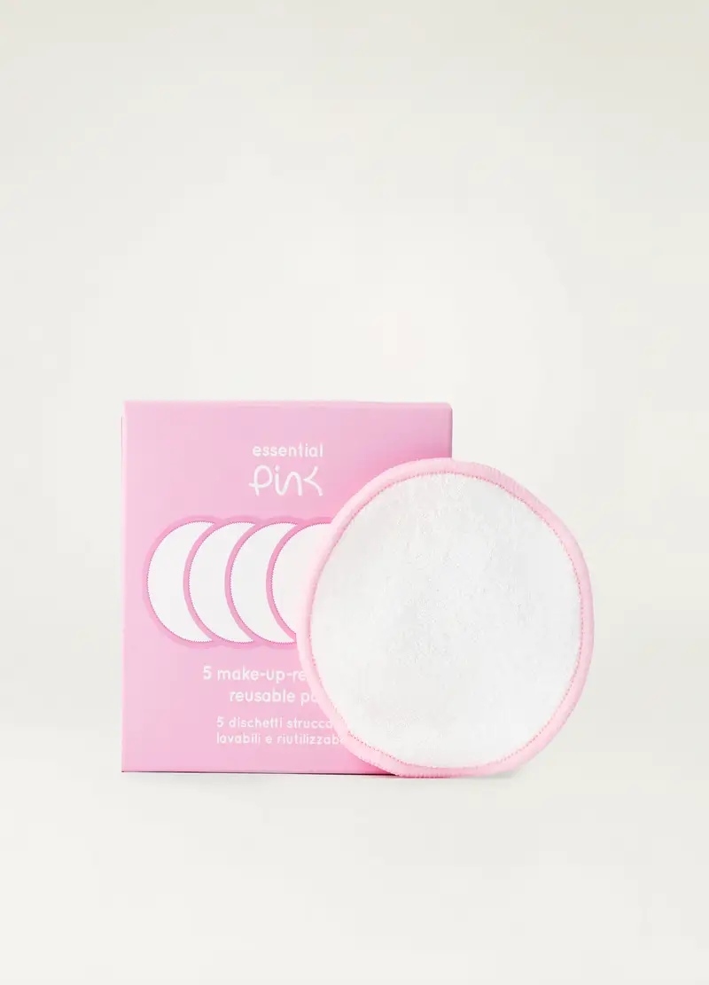 Dischetti Struccanti 5pz, Donna, Bianco miniatura 2