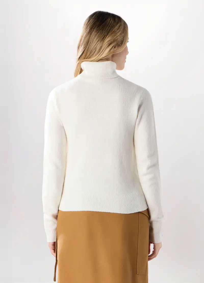 Dolcevita Tricot Donna, Bianco panna miniatura 2