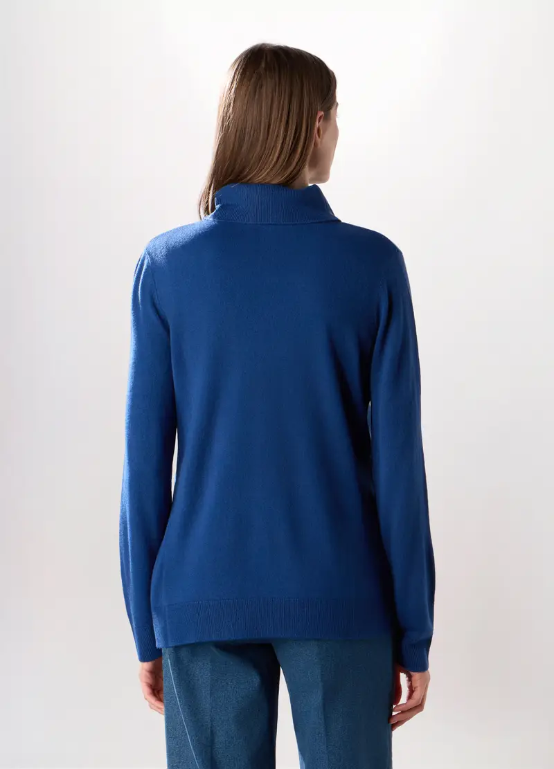 Dolcevita Tricot Donna, Blu elettrico miniatura 2