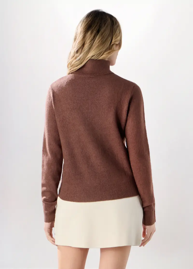 Dolcevita Tricot Donna, Marrone antilope miniatura 2