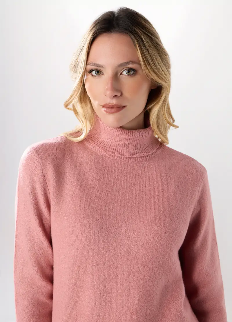 Dolcevita Tricot Donna, Rosa pastello miniatura 3