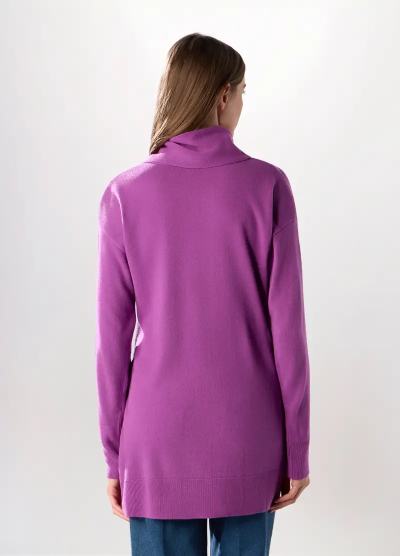 Dolcevita Tricot Donna, Viola malva miniatura 2