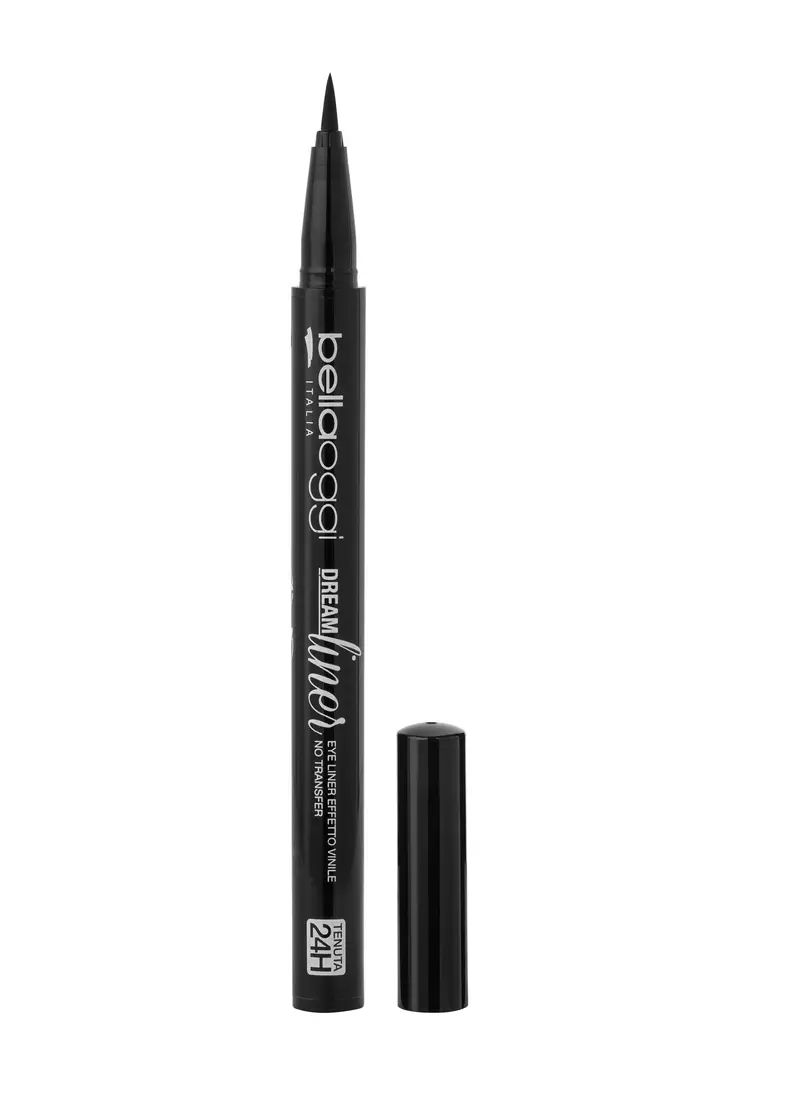 Dream Liner - Eyeliner 24h Finish Vinilico, Unisex, Nero