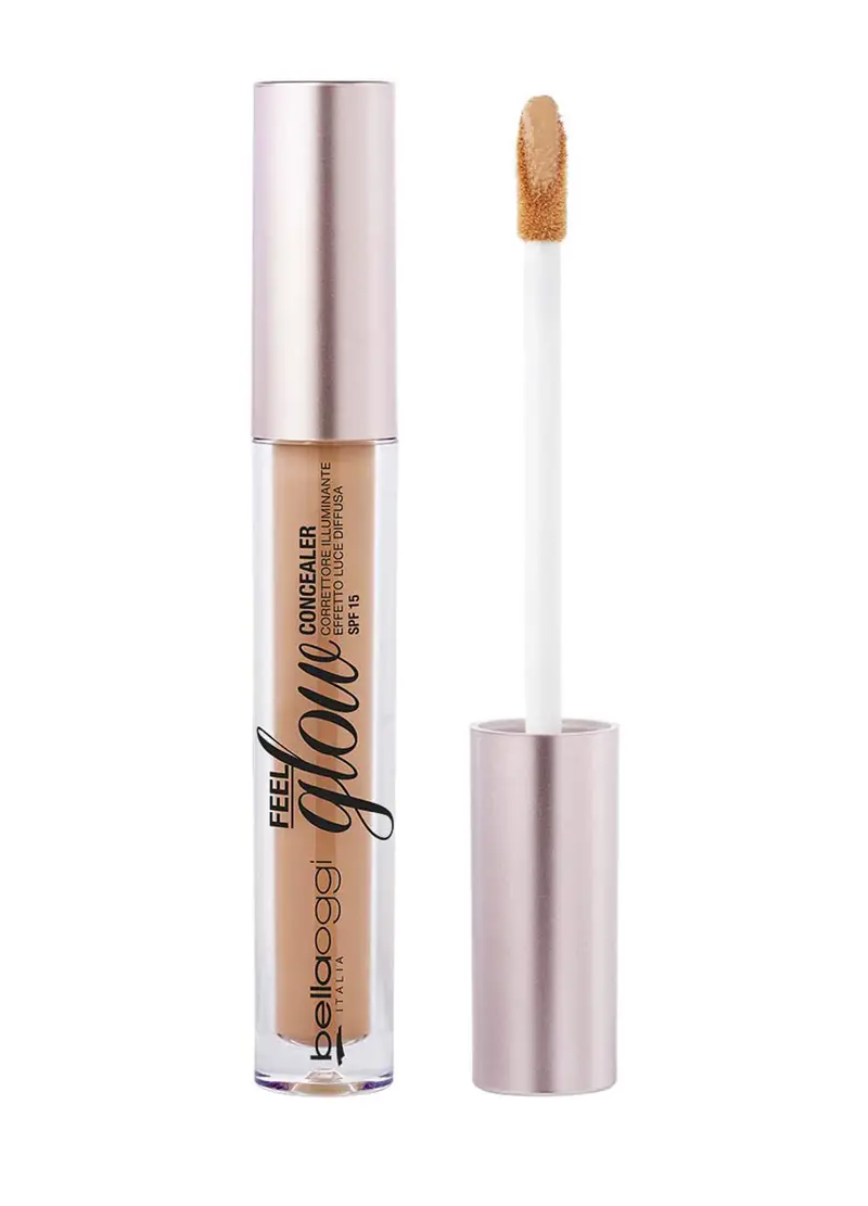 Feel Glow Concealer - Correttore Illuminante, Unisex, Beige chiaro