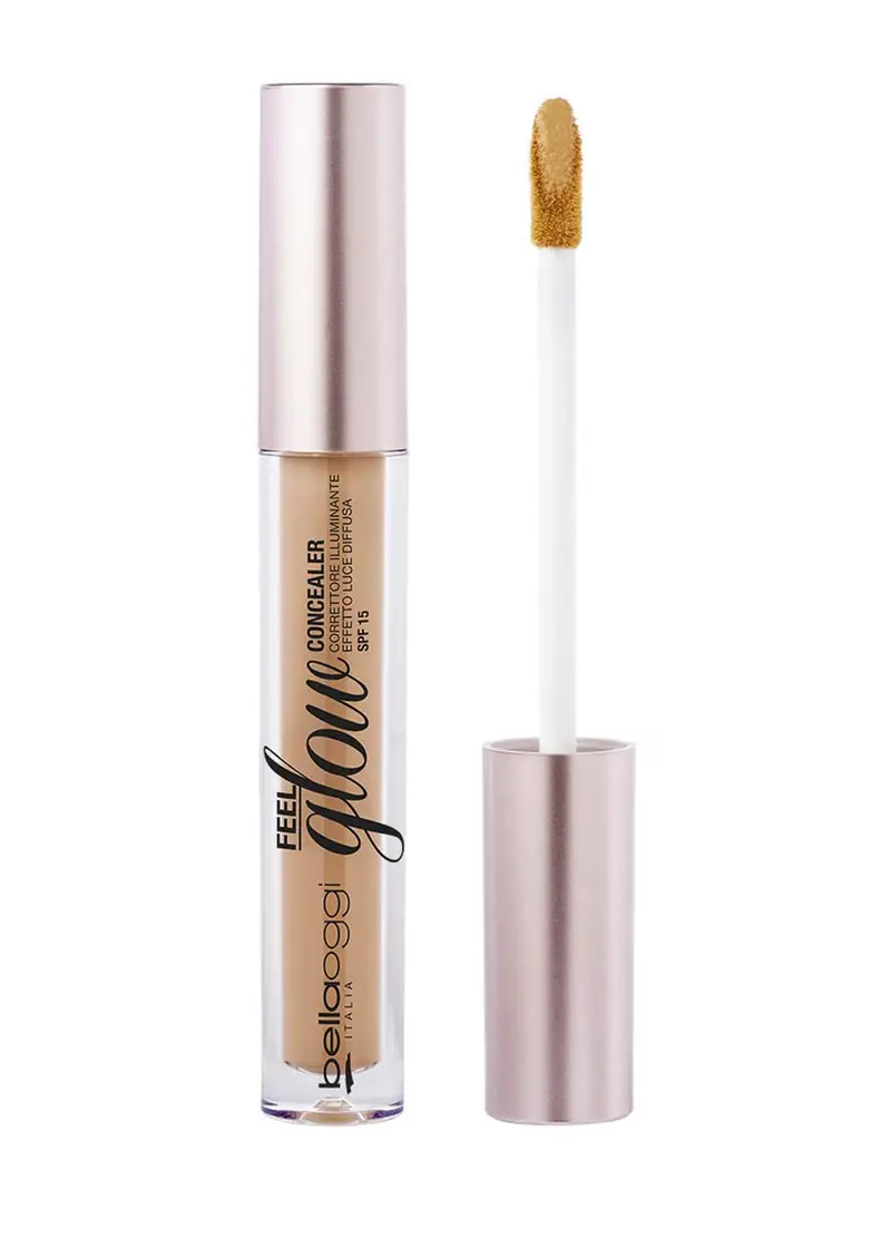 Feel Glow Concealer - Correttore Illuminante, Unisex, Giallo girasole