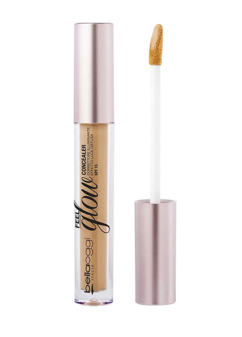 Feel Glow Concealer - Correttore Illuminante, Unisex, Giallo mais miniatura 2