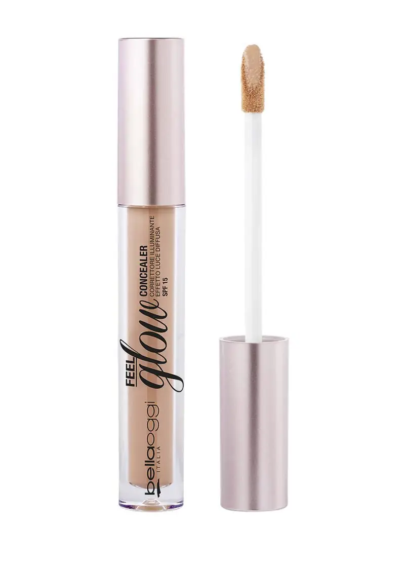 Feel Glow Concealer - Correttore Illuminante, Unisex, Rosa cipria