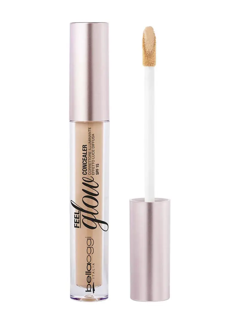Feel Glow Concealer - Correttore Illuminante, Unisex, Rosa pastello