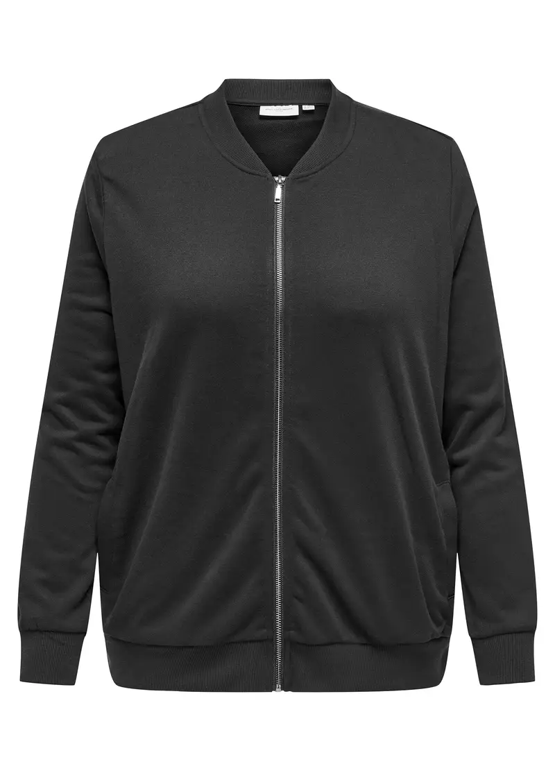 Felpa A Maniche Lunghe Regular Fit, Unisex, Nero