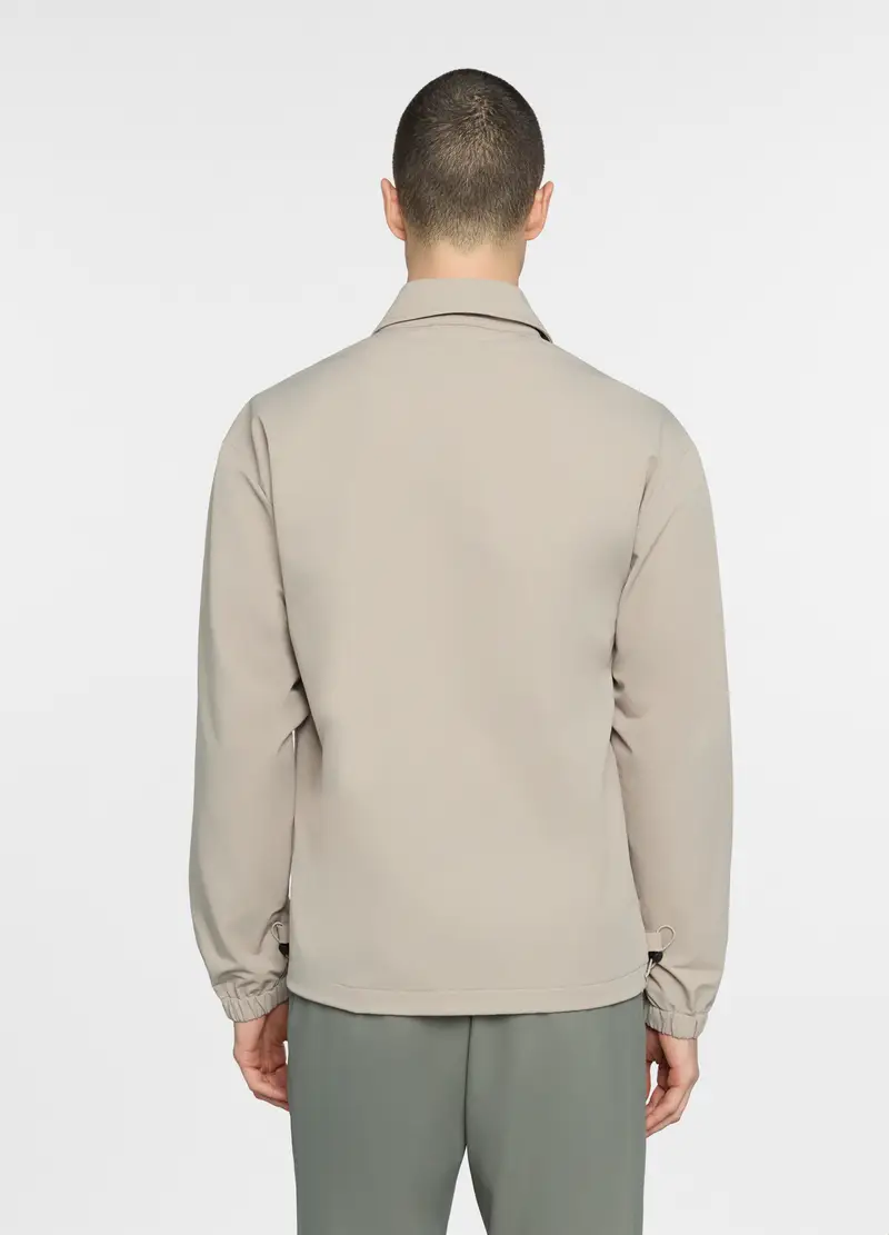 Giacca A Camicia Uomo, Unisex, Grigio pietra miniatura 2