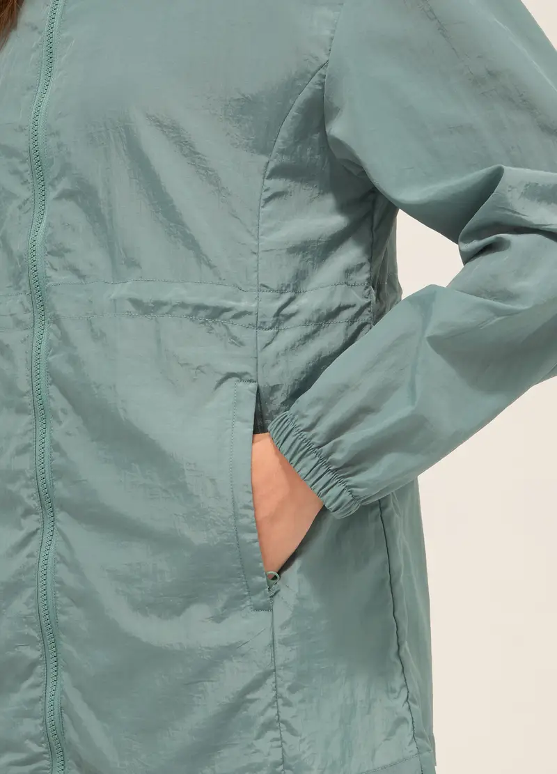 Upim, Giacca A Vento Con Cappuccio Donna, Unisex, Verde chiaro, Taglia: XS miniatura 2