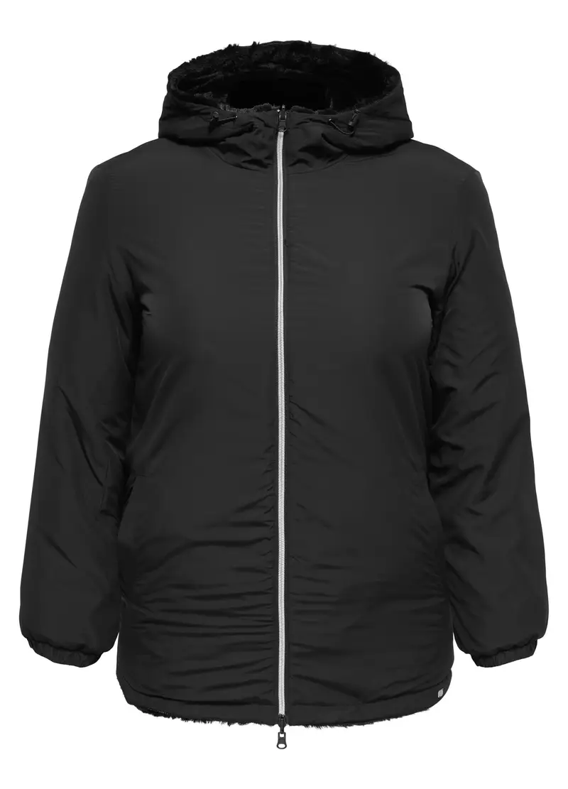 Giacca Reversibile, Unisex, Nero miniatura 3