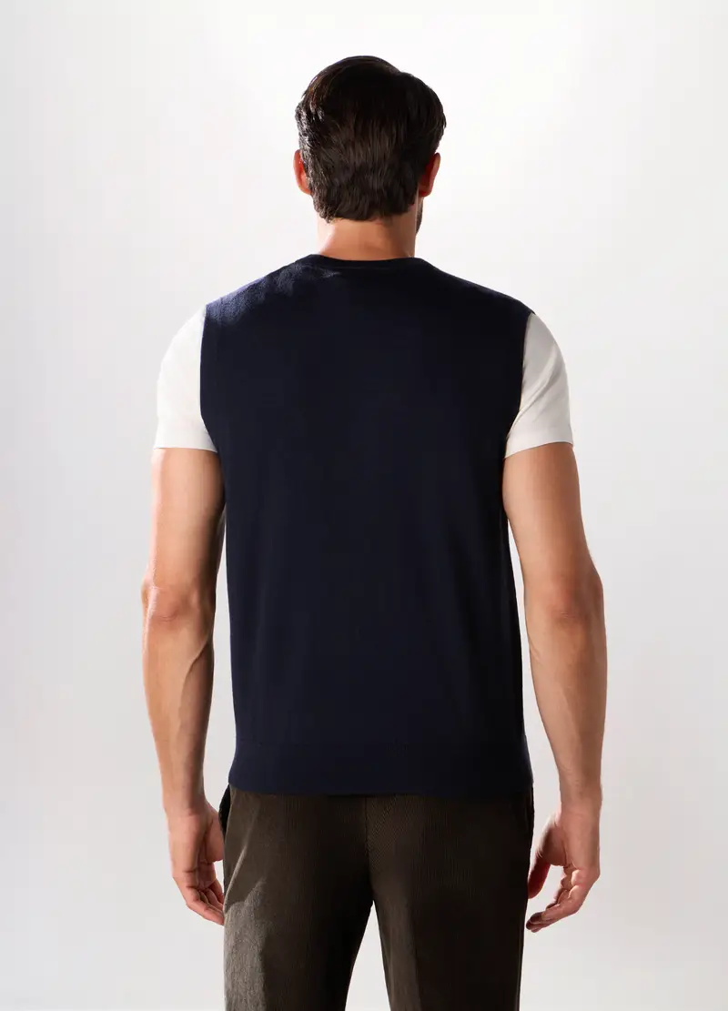 Upim Gilet Uomo Blu 4288680 miniatura 2