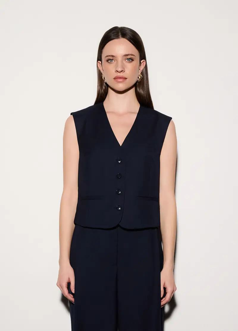 Upim Gilet Donna Blu 4320285 miniatura 2