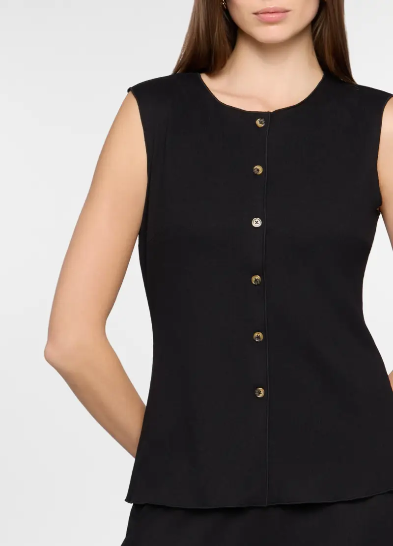 Upim Gilet Donna Nero 4320428 miniatura 3