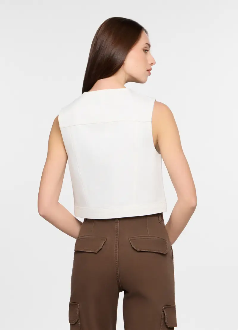 Upim Gilet Donna Bianco 4350543 miniatura 2