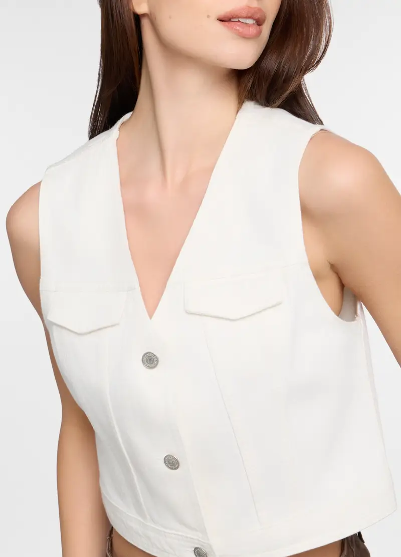 Upim Gilet Donna Bianco 4350543 miniatura 3