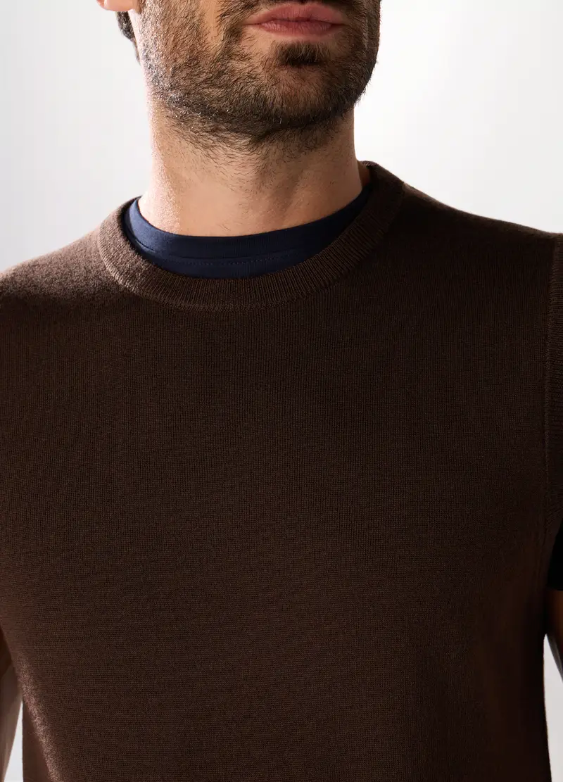 Upim Gilet Uomo Marrone 4288679 miniatura 3