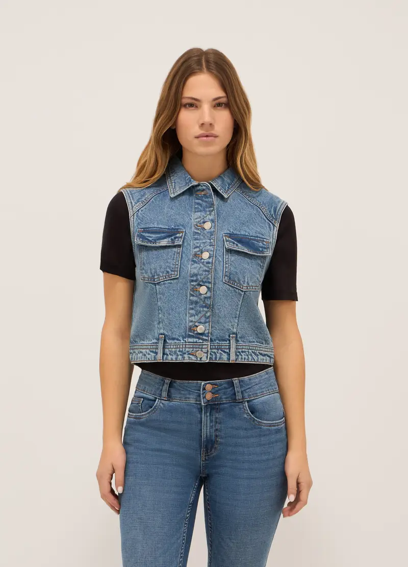 Upim Gilet Donna Blu 1091367