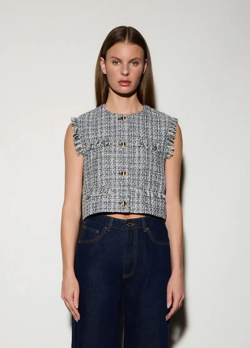 Upim Gilet Donna Blu 4223362 miniatura 2