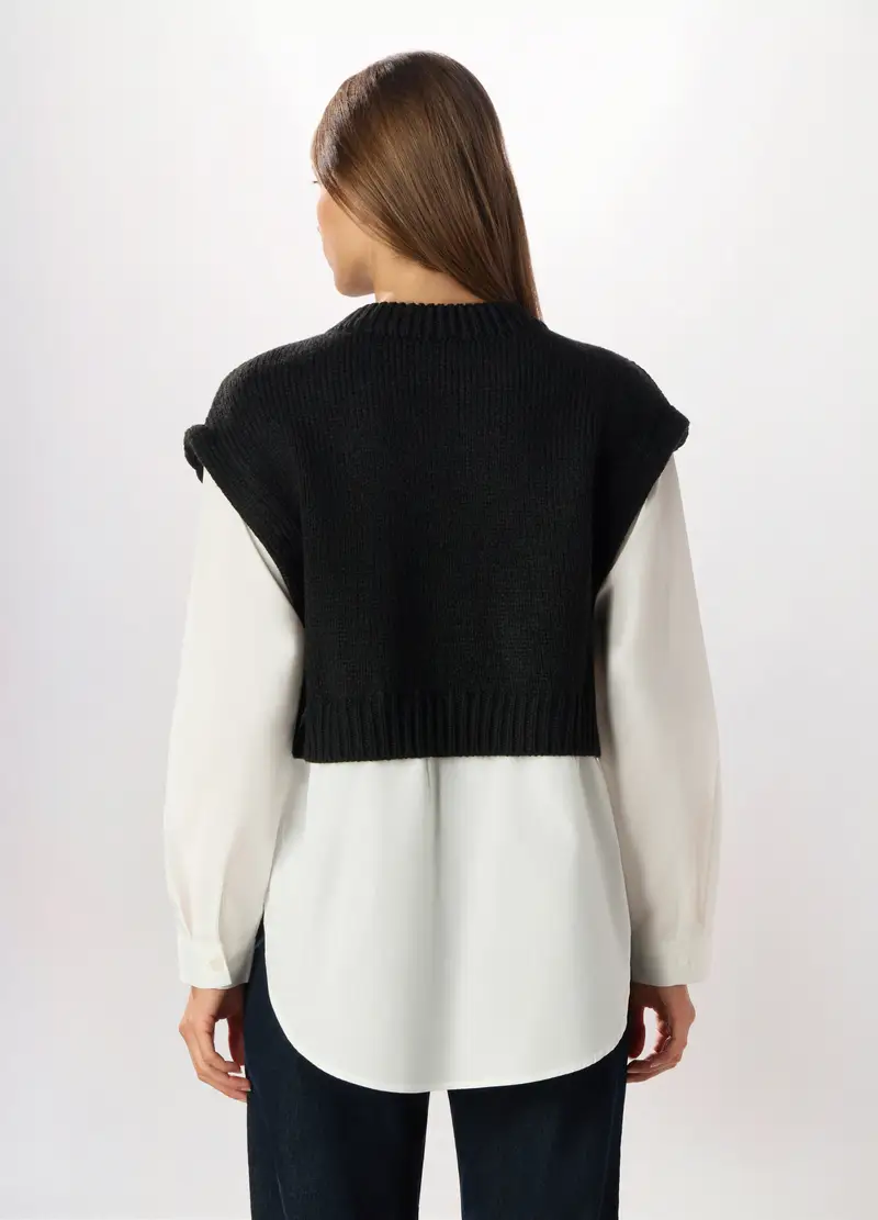 Upim Gilet Donna Nero 4252527 miniatura 2