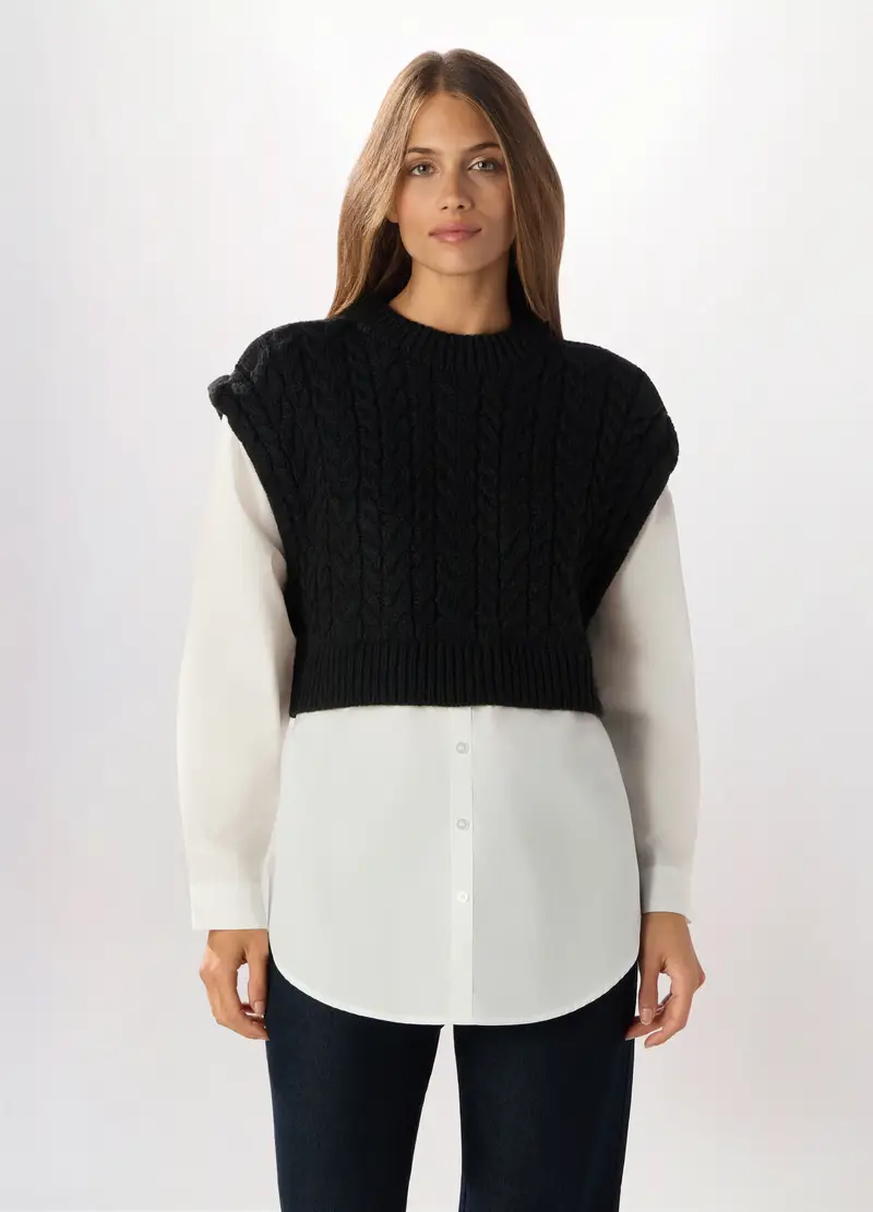 Upim Gilet Donna Nero 4252527