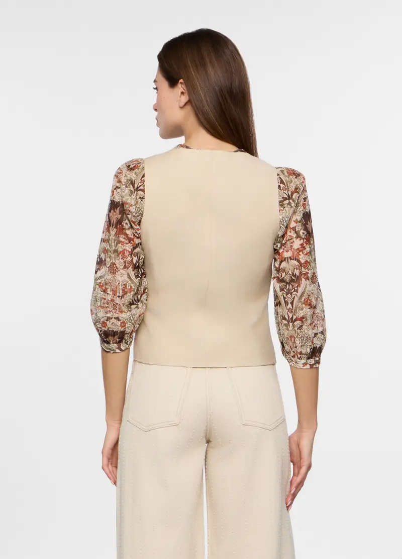 Upim Gilet Donna Beige 4253741 miniatura 2