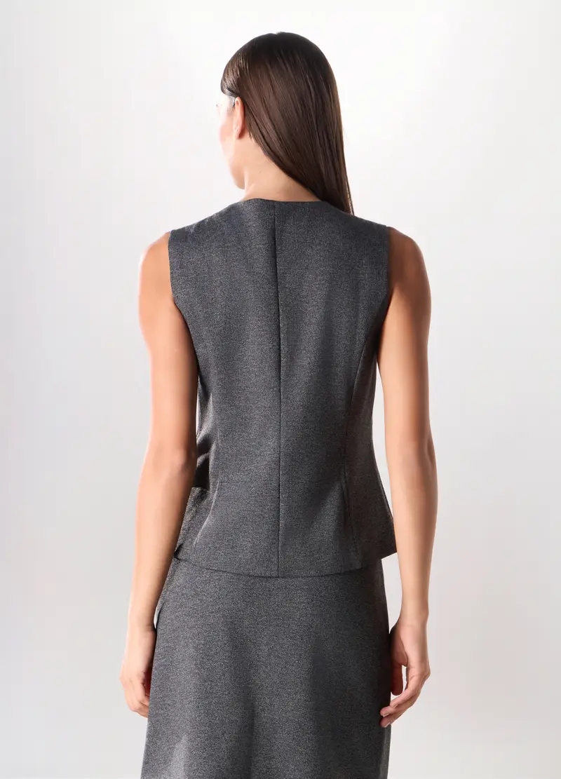 Upim Gilet Donna Grigio 4252688 miniatura 2