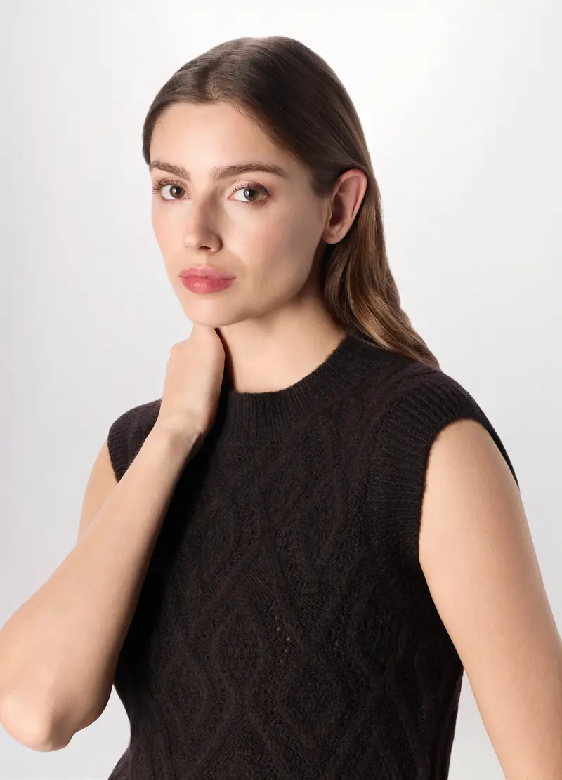 Upim Gilet Donna Marrone 3378338 miniatura 3