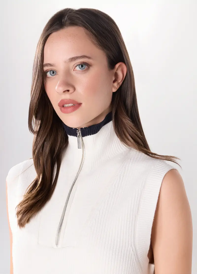 Upim Gilet Donna Bianco 4252410 miniatura 3