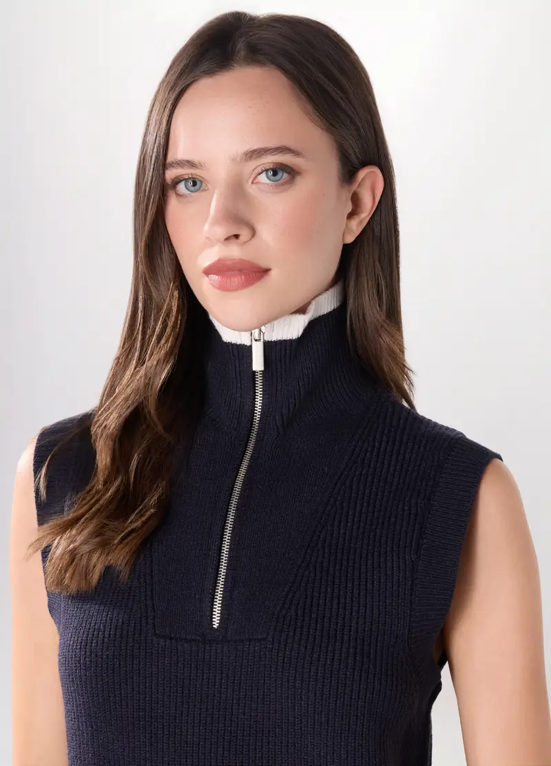 Upim Gilet Donna Blu 4287738 miniatura 3