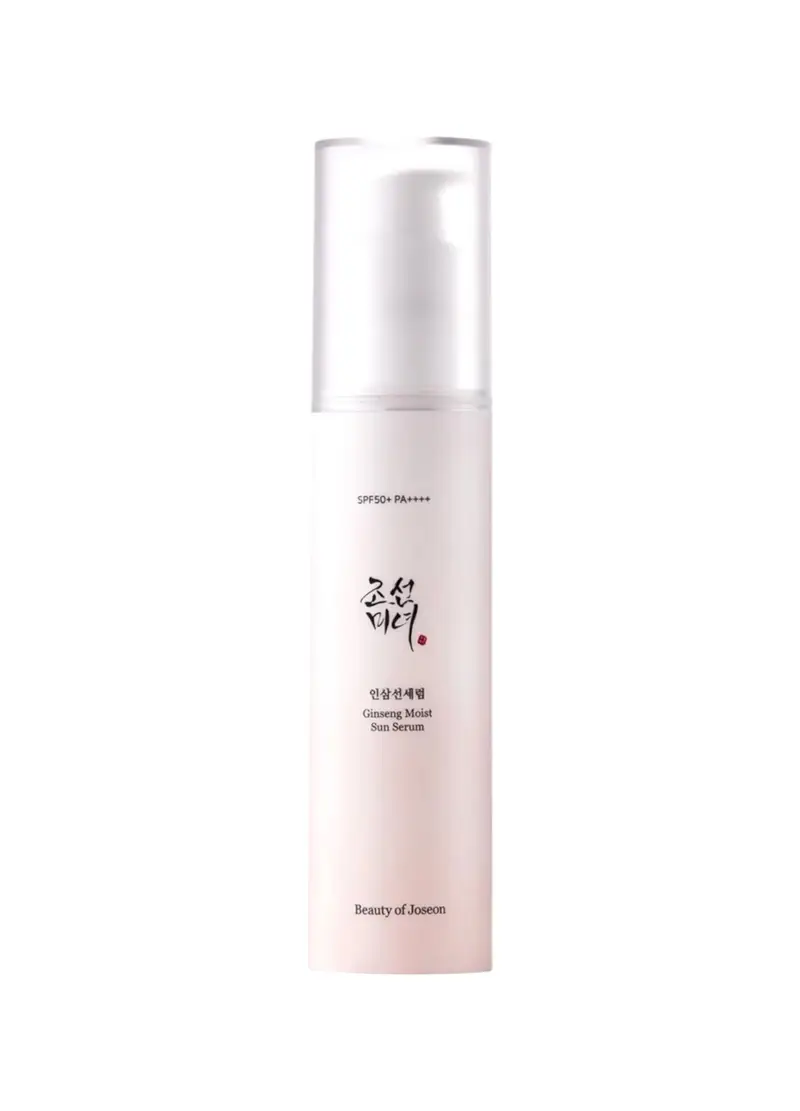 Ginseng Moist Sun Serum - Skincare Coreana, Donna, Rosa
