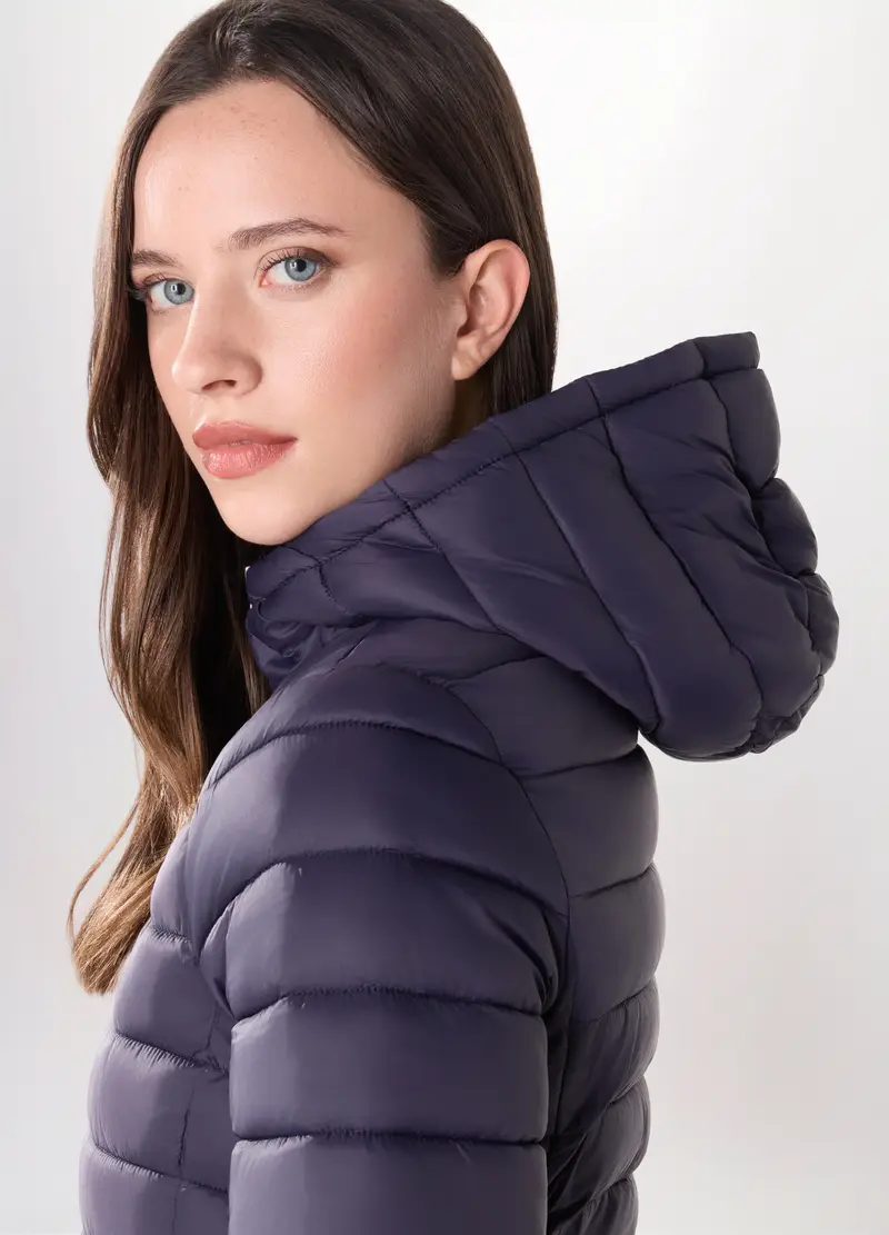 Upim, Giubbino Imbottito Con Cappuccio Donna, Blu scuro, Taglia: XS miniatura 2