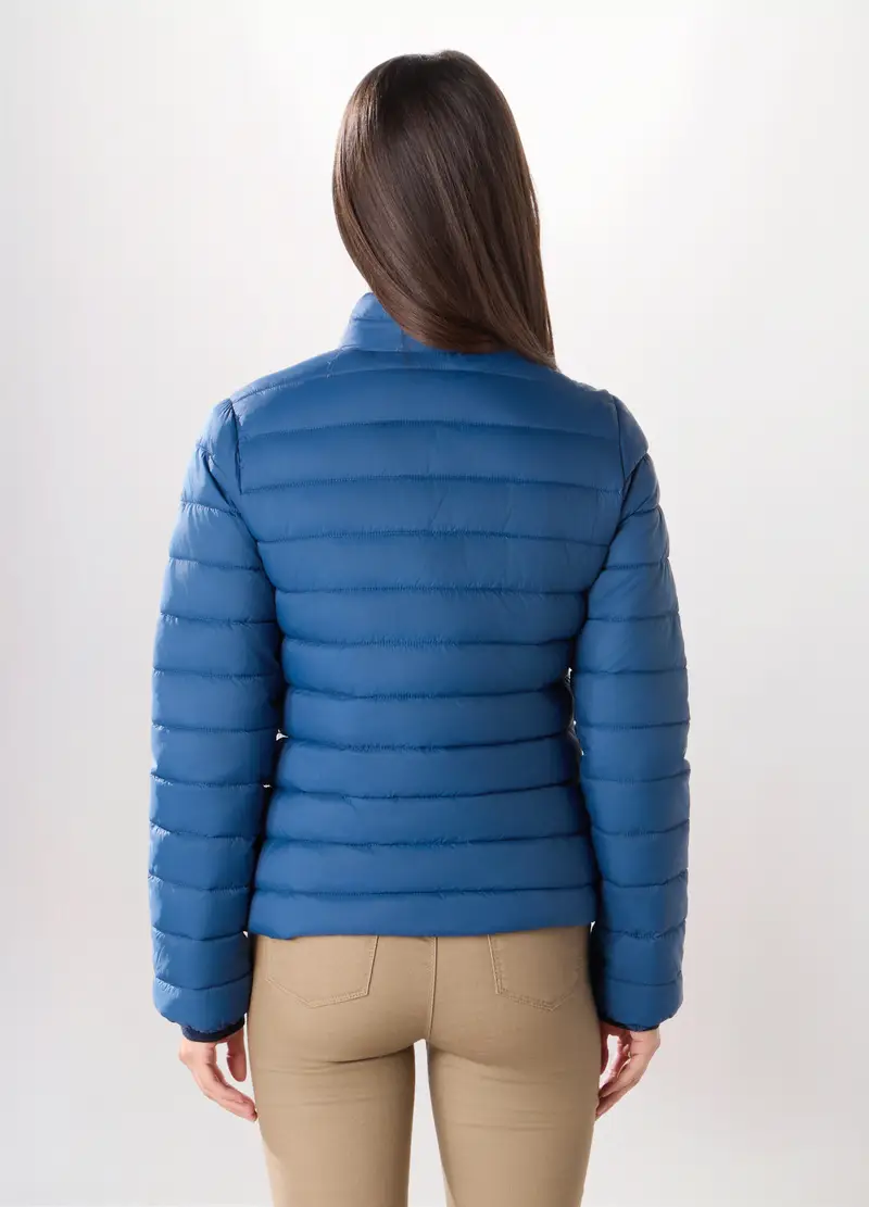 Giubbino Imbottito Donna, Blu Bluette miniatura 2