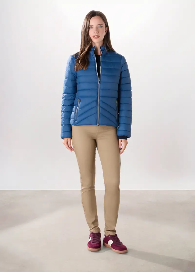 Giubbino Imbottito Donna, Blu Bluette