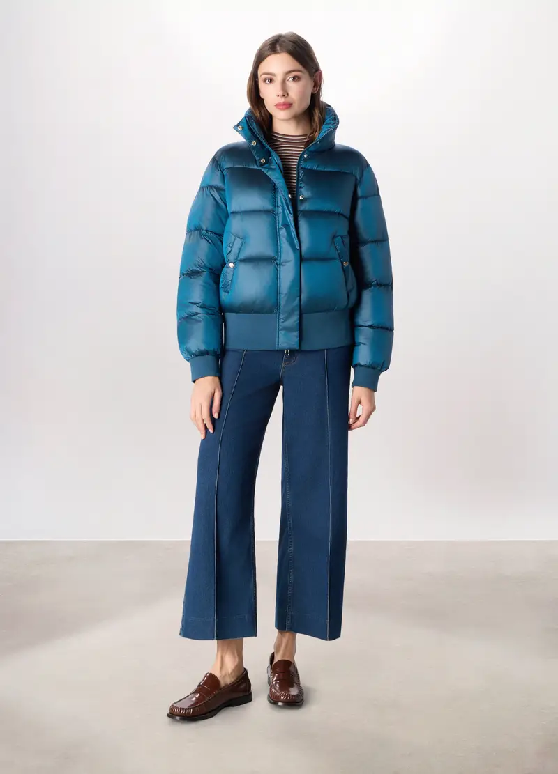 Giubbino Imbottito Donna, Blu Bluette