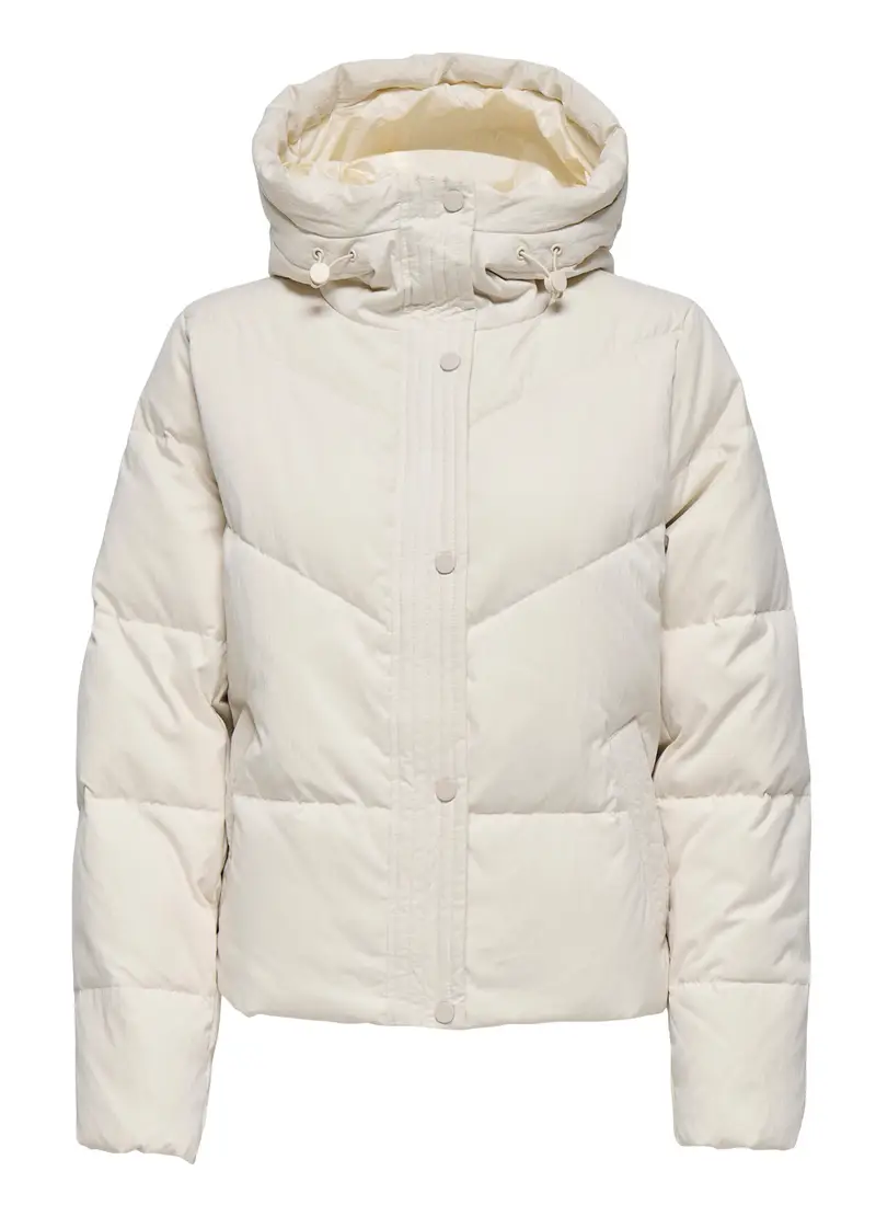 Giubbino Imbottito Donna, Unisex, Bianco