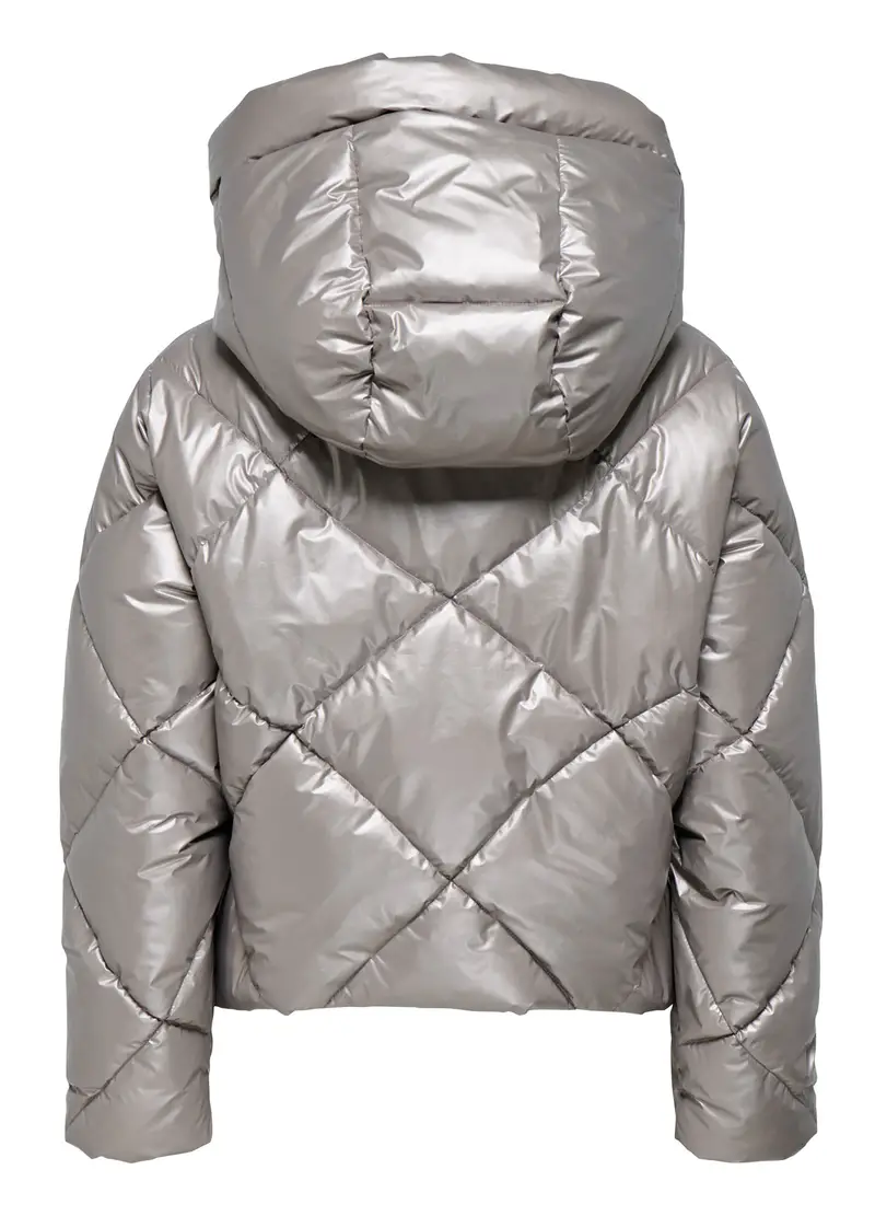 Giubbino Imbottito Donna, Unisex, Grigio miniatura 2