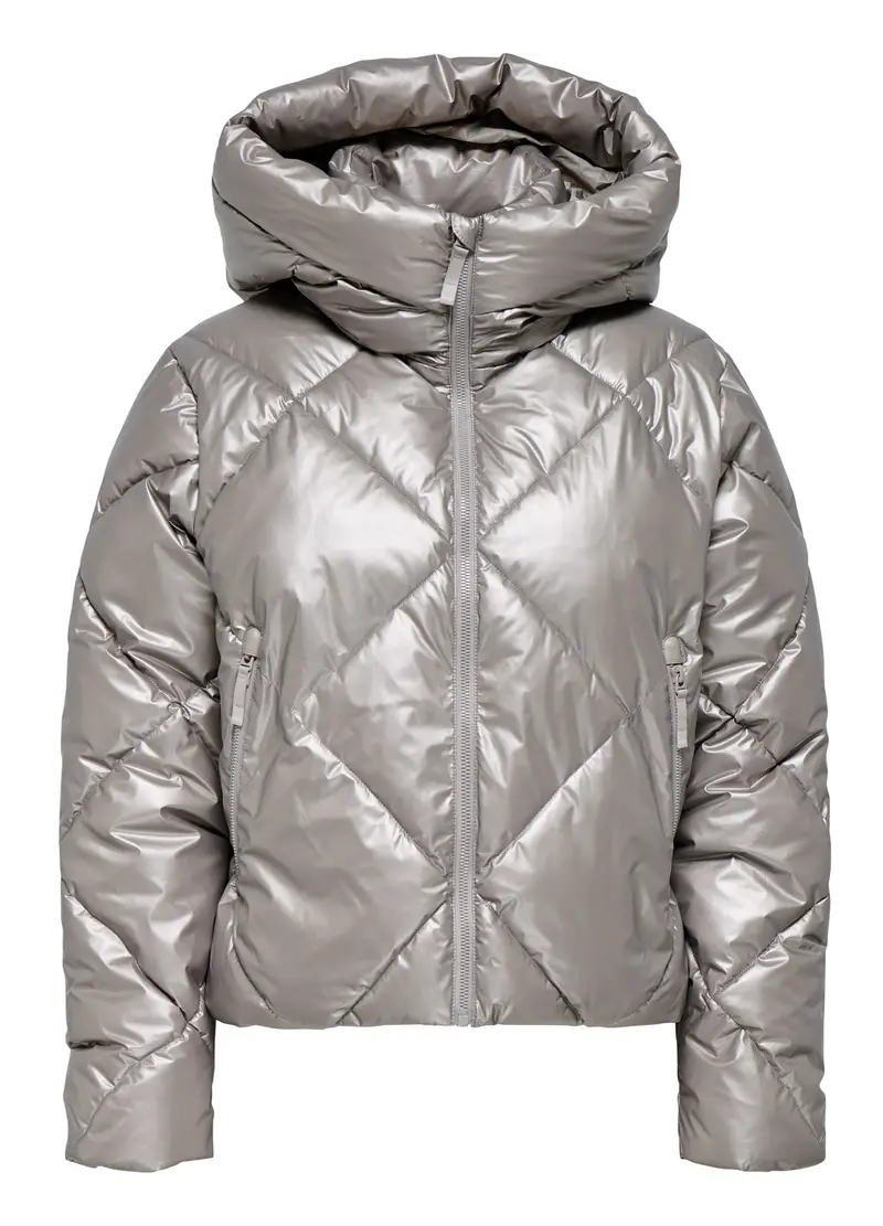 Giubbino Imbottito Donna, Unisex, Grigio