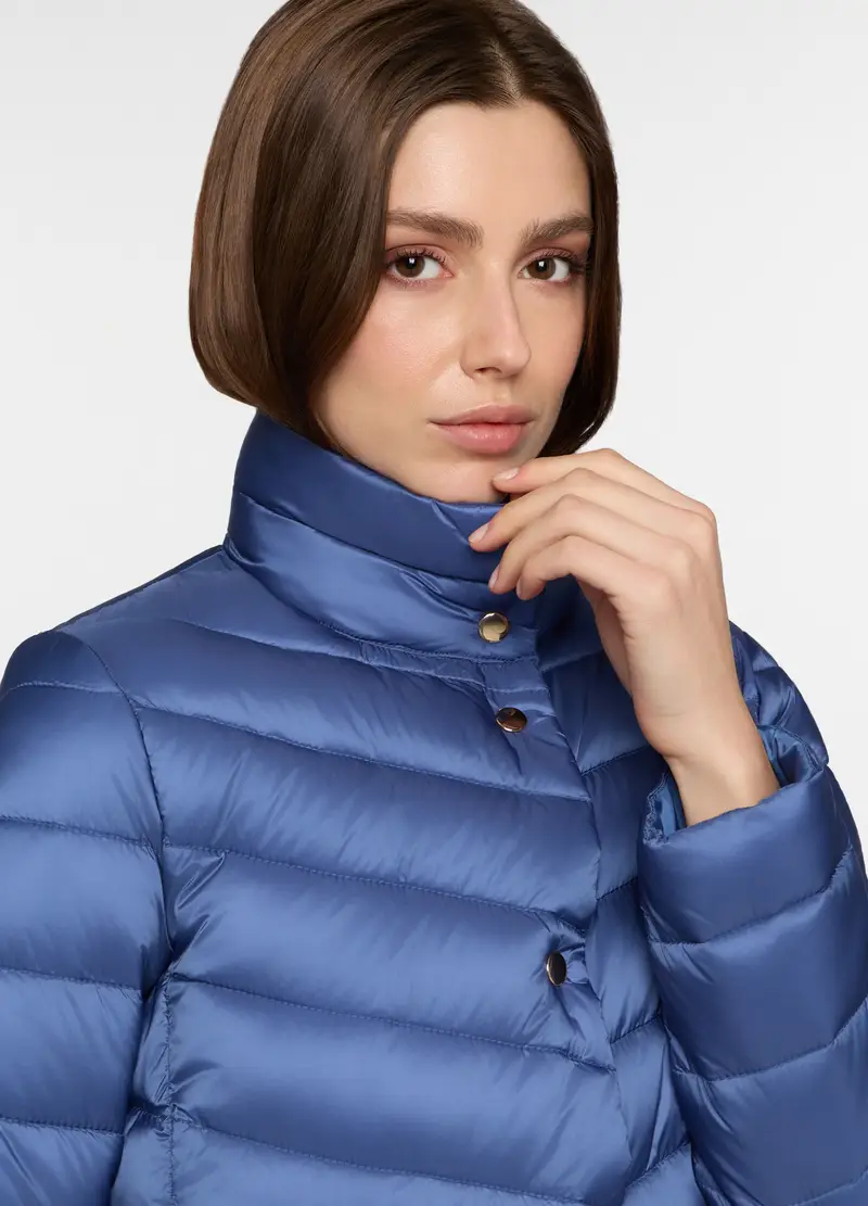 Giubbino Imbottito Regular Fit Donna, Azzurro cielo miniatura 3
