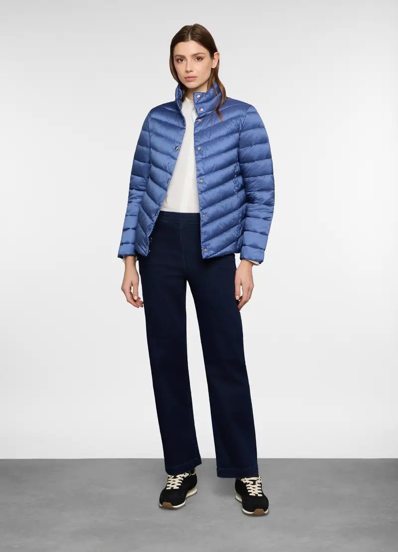 Giubbino Imbottito Regular Fit Donna, Azzurro cielo