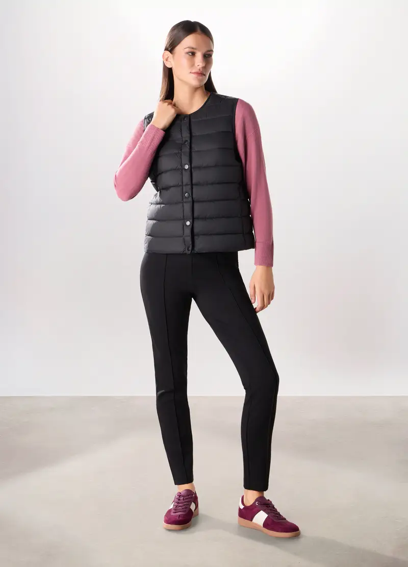 Giubbino Smanicato Donna, Nero