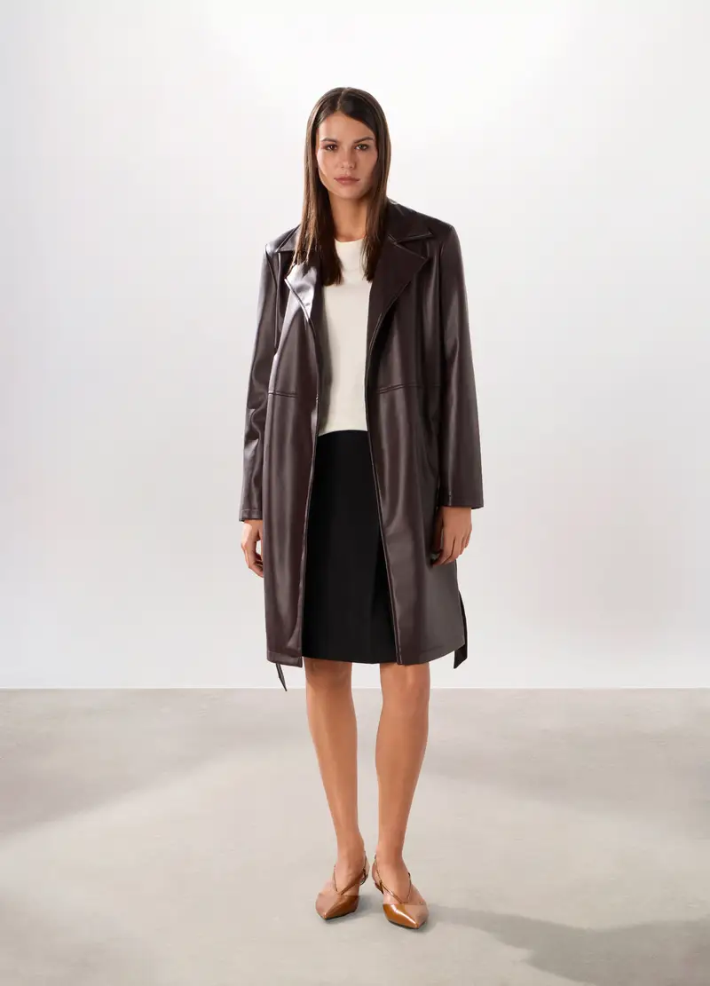 Gonna Corta In Poli-viscosa Donna, Nero