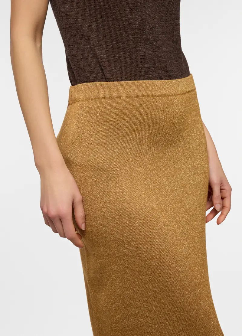 Gonna Lunga Donna, Giallo caramello miniatura 3