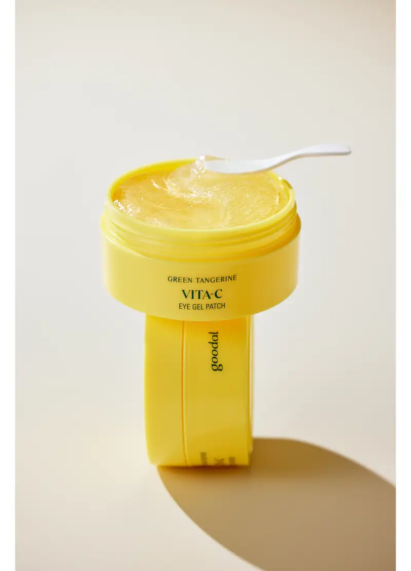 Goodal Green Tangerine Vita C Eye Gel Patch, Unisex, Trasparente miniatura 2