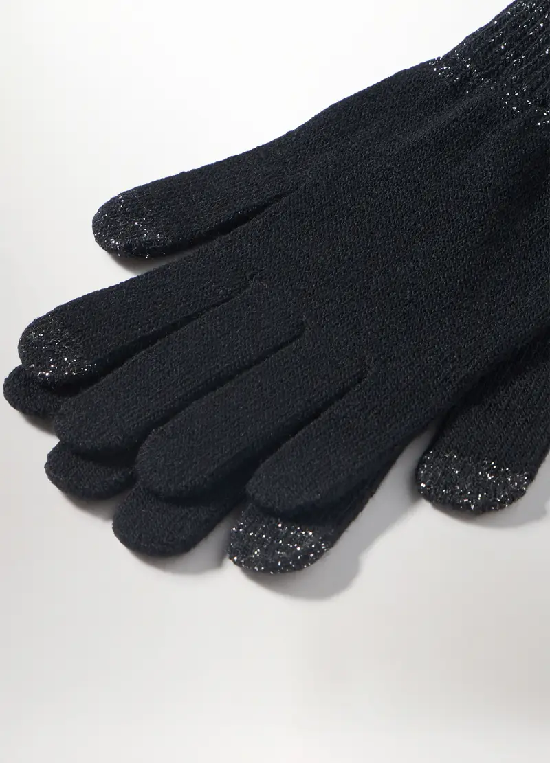 Upim Guanti Donna Nero 3756131 miniatura 2